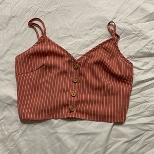 Shein button up tank top, size XS